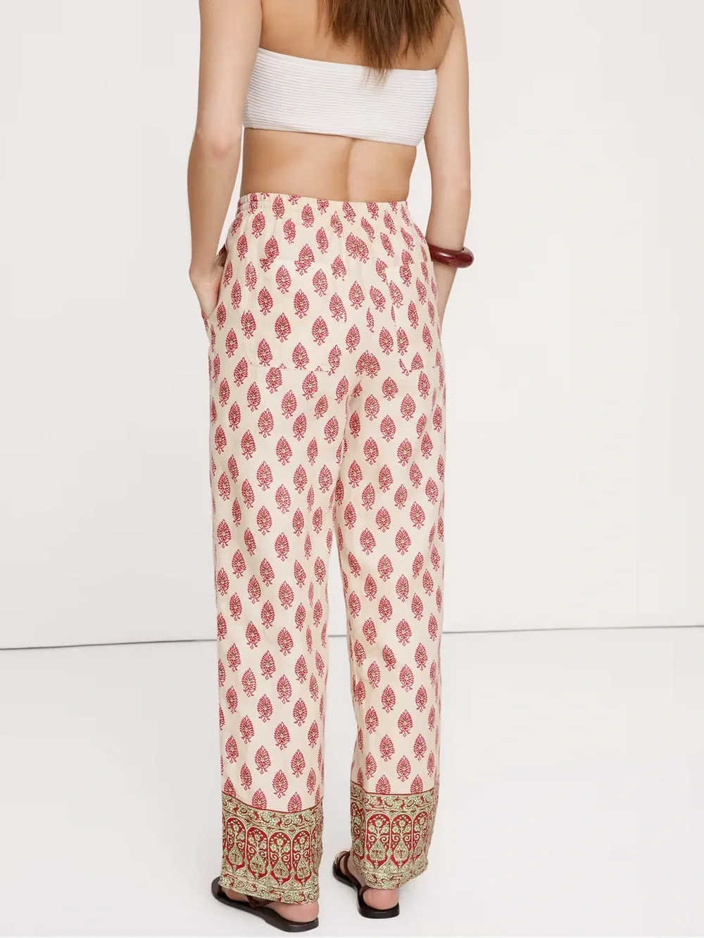 NWT 100% Linen Getaway Straight-leg Pull-on Pant Sz XXS
